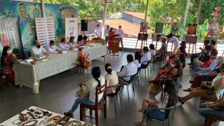 Presentación del libro en San Martín, Perú
