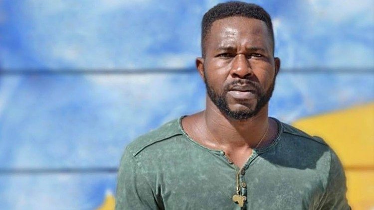 Soumaila Diawara, uchodźca, który w wyniku swej działalności politycznej musiał uciekać z Mali w 2014 roku 