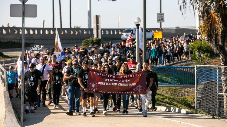 Marcha por los cristianos perseguidos en 2020