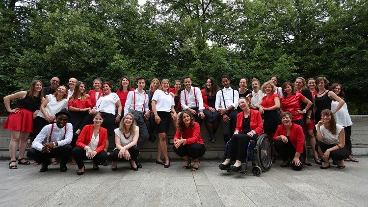 Gruppenfoto des Chors Gospel’n’Soul © David Pierce Brill