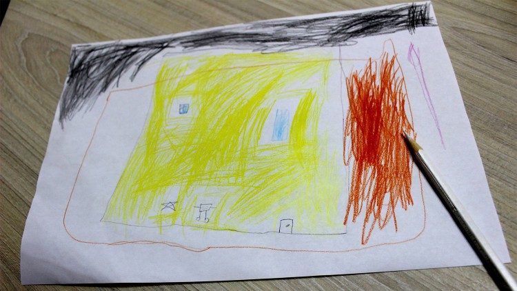 Малюнок афганського хлопчика 