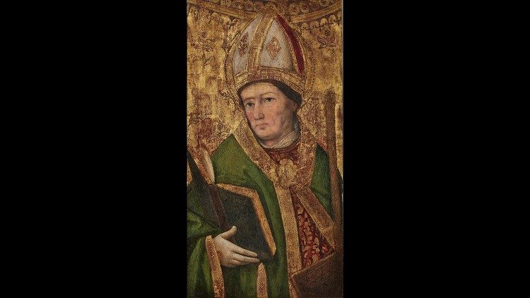 Antoine de Lonhy, San Biagio 1480-1490 Tecnica mista su tavola Collezione privata