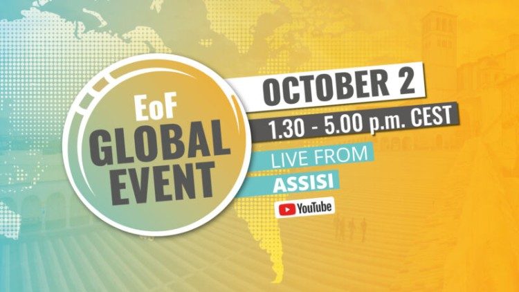 Il logo del nuovo appuntamento di Economy of Francesco