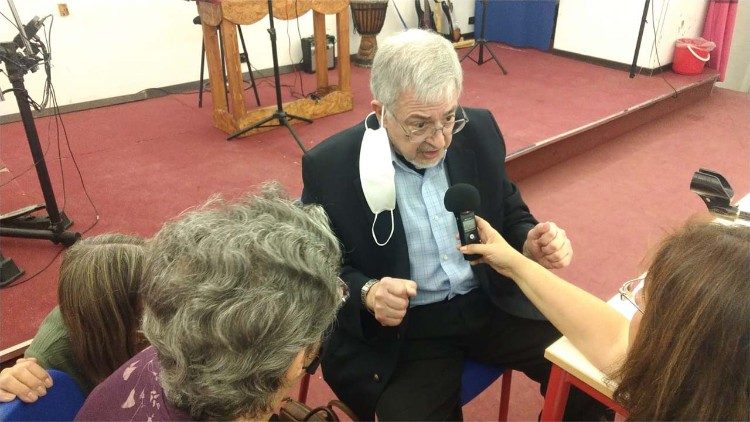 Recinella racconta la sua testimonianza ai giornalisti