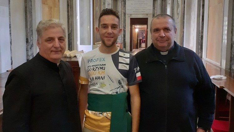 Tomasz Sobania o biegu do Rzymu dla Hani