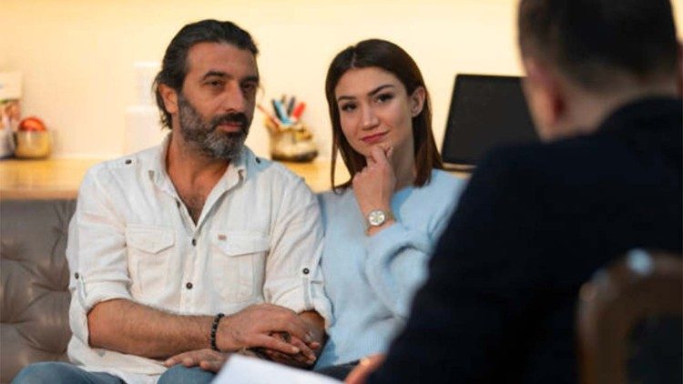 Una pareja en orientación pastoral