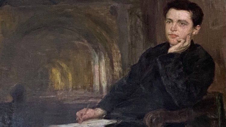 Ritratto di don Lorenzo Perosi conservato nella Curia di Tortona, sua città natale