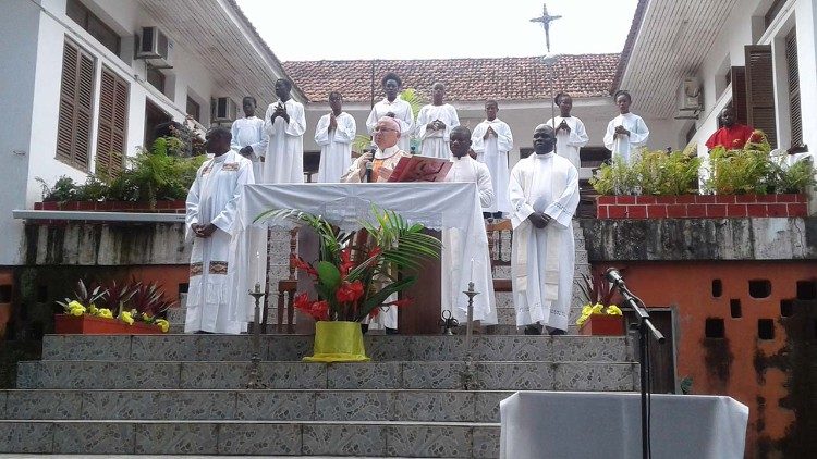 Celebração em São Tomé e Príncipe