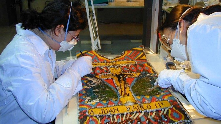 Restaurierungsarbeiten im "Anima Mundi"-Museum