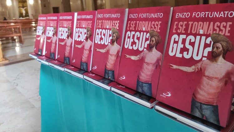 La copertina del volume di padre Enzo Fortunato "E se tornasse Gesù?"