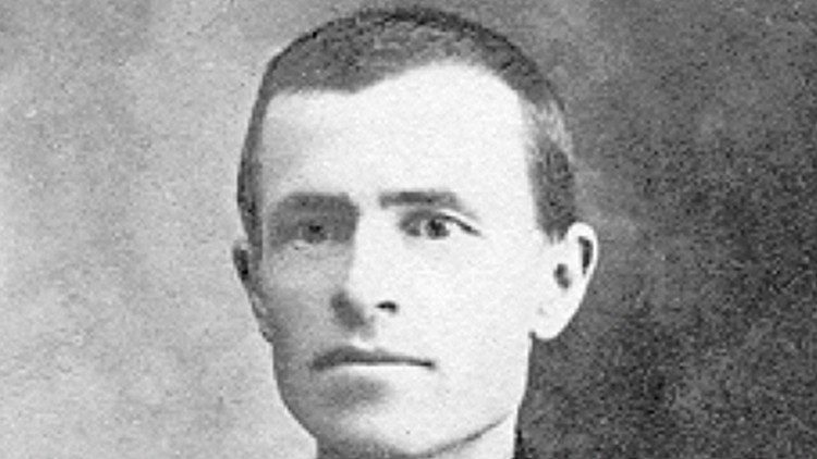 Blessed James Alberione as a newly-ordained priest