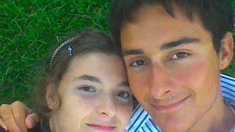 Matteo e Serena, la sua fidanzata