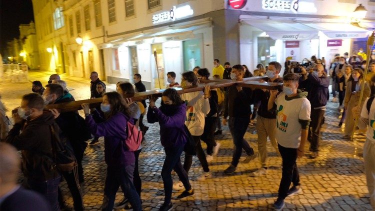 Símbolos da JMJ chegam ao Algarve (Portugal)