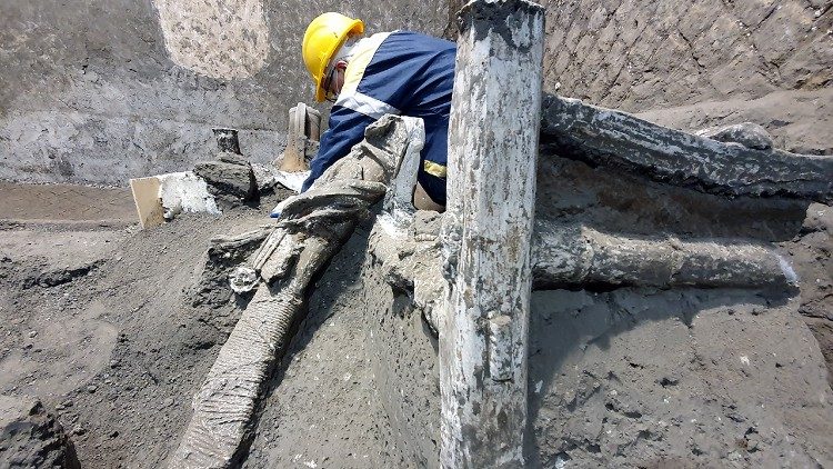 Pompeia, o quarto dos Escravos (Fotos: Parque Arqueológico de Pompeia)