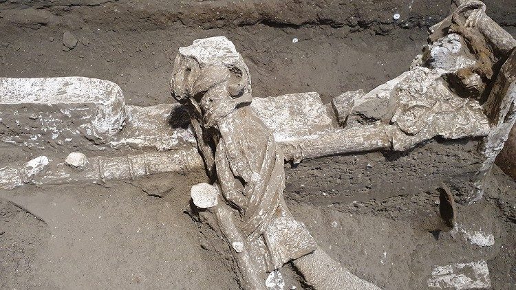 Objeto no Quarto dos Escravos em Pompeia