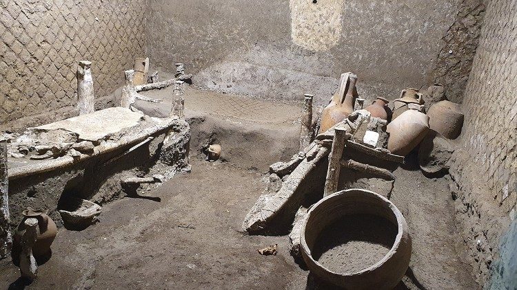 Quarto dos Escravos em Pompeia
