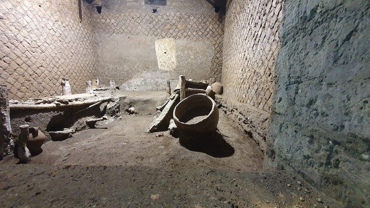 Quarto dos Escravos em Pompeia