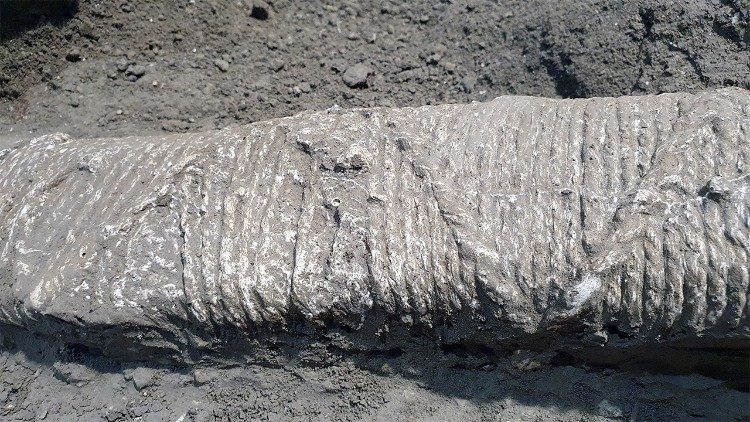 Objeto no Quarto dos Escravos, em Pompeia