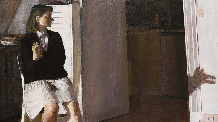 Studio per il Ritratto di Rania Trivella, 1990 - Giorgos Roris (Galleria Nazionale-Museo Alexandros Soutsos