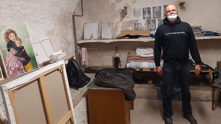 Il primo atelier di Adam nella cripta della chiesa di santa Maria Monterone