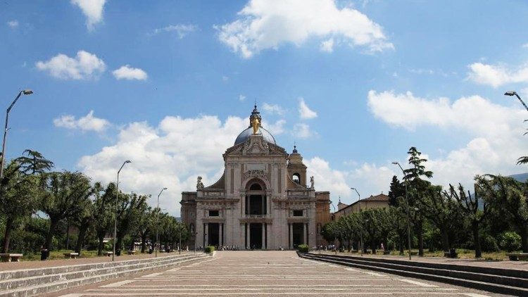 La basilica di Santa Maria degli Angeli ad Assisi