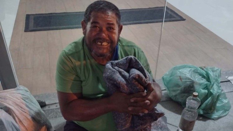 Homem em situação de rua