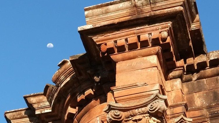 Detalhe da Igreja São Miguel Arcanjo, em São Miguel das Missões