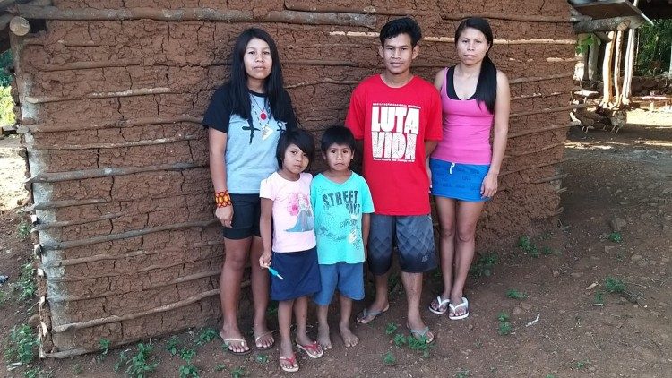 Descendentes de guaranis ao longo do Caminho das Missões (Foto: José Roberto de Oliveira)