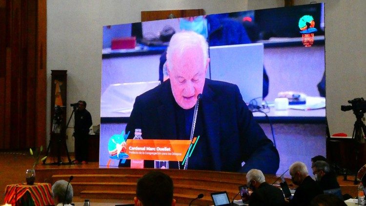 Asamblea Eclesial 2021: el cardenal Marc Ouellet participa en los trabajos. Imagen, comunicaciones CELAM.