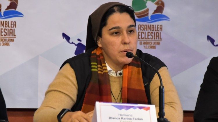 Irmã Blanca, Assembleia Eclesial - coletiva de imprensa