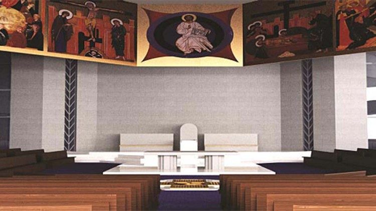 Interior da Catedral Nossa Senhora da Arábia