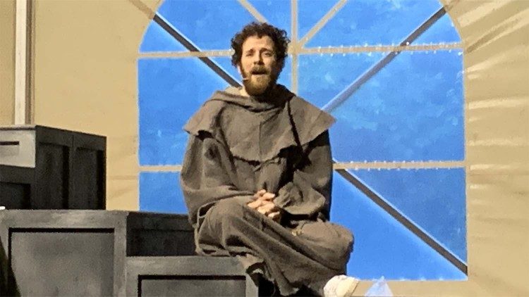 Il canto di Francesco a Chiara in Forza venite gente