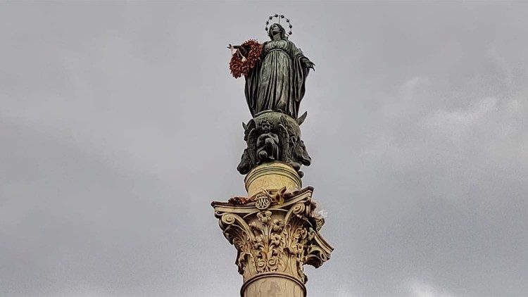 L'Immacolata in Piazza di Spagna