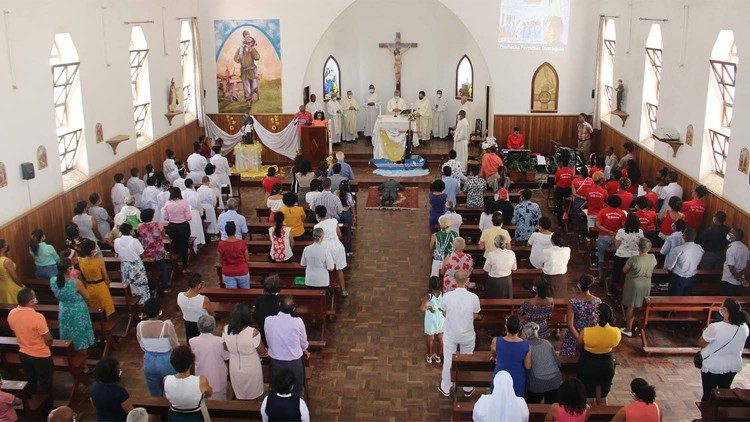  Capela da Escola Salesiana, no Mindelo, ilha de São Vicente -  Cabo Verde