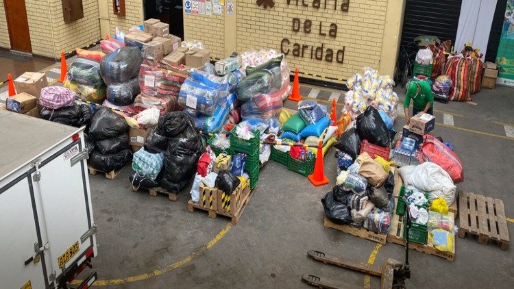 14 toneladas en donaciones para el Amazonas.