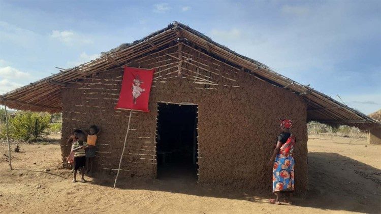 Bandeira do Menino visita as aldeias