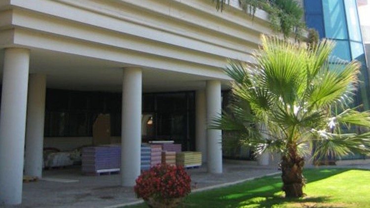 L'ingresso della struttura