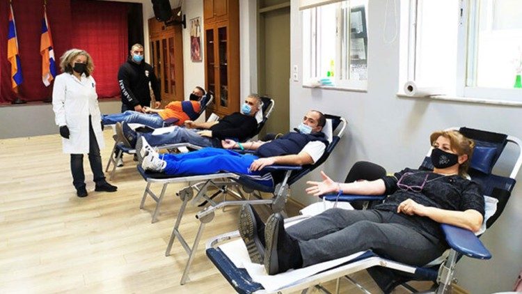 Campagna di donazione del sangue (foto d'archivio)