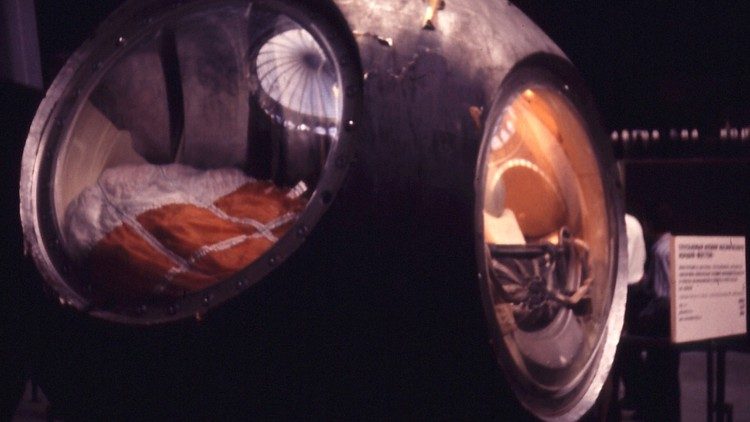 La capsula che ospitò Jurij Gagarin