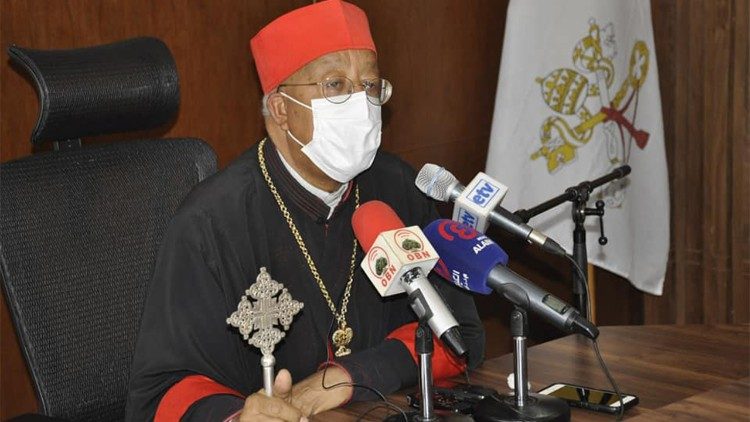 Kardinal Berhanayesus Demerew Souraphiel, Vorsitzender der Äthiopischen Bischofskonferenz 