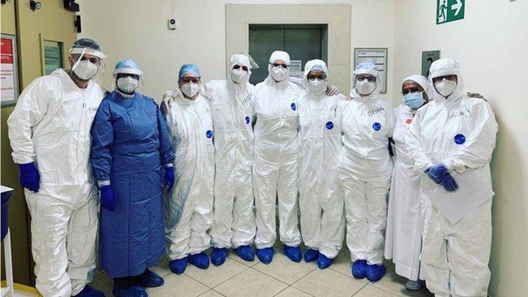 Equipe medica dell'Ospedale San Camillo di Treviso