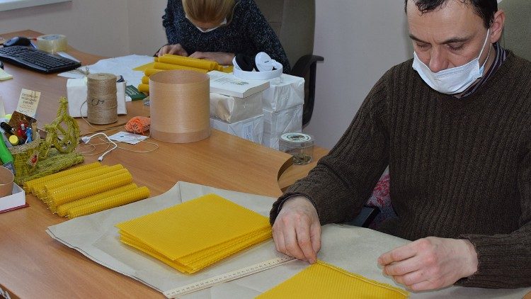 Workshop para a produção das velas