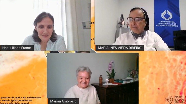 Religiosas que participaram da live organizada pelo Instituto Humanitas Unisinos