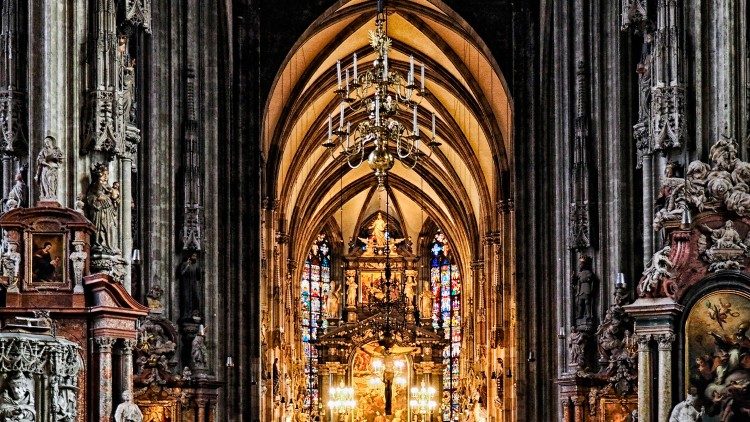 Im Wiener Stephansdom