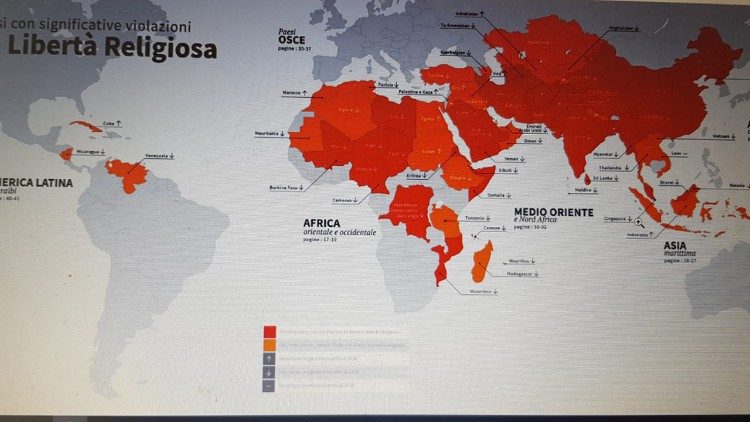 Relatório da Fundação pontifícia Ajuda à Igreja que Sofre (AIS), sobre a liberdade religiosa no mundo