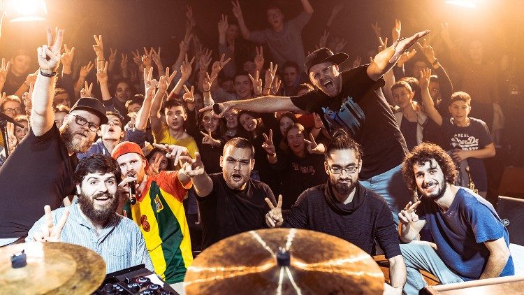 Zweierpasch bei einem Live-Konzert