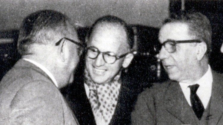 Enrique Shaw era llamado "el padre" por aquellos trabajadores que lideraba con respeto y caridad cristiana (Foto de la Fundación de ACDE Enrique Shaw)