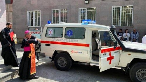 Armenien: Papst spendet medizinisches Gerät für Covid-Patienten