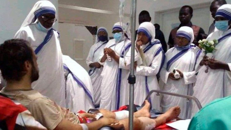 Padre Christian Carlassare, internado após sofrer atentado no Sudão do Sul