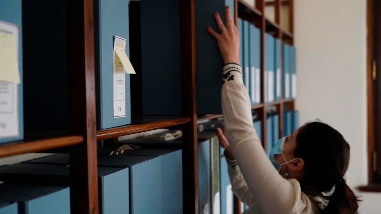 The Papa Luciani historical Archive at the headquarters of the John Paul I Foundation (Teresa Tseng Kuang Yi)